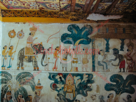 Pilikuttuwa temple paintings, Gampaha, Sri Lanka