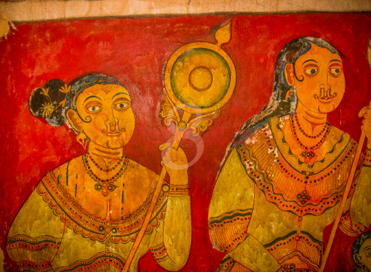 Temple painting, Delduwa Temple